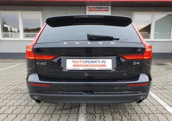 Volvo V60 cena 114900 przebieg: 64153, rok produkcji 2019 z Żory małe 301